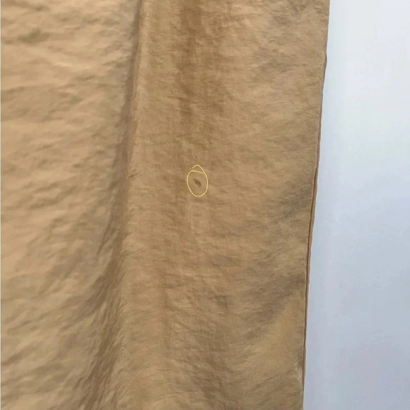 Madewell Tailored Tapered Pant Beige Tan High Rise Softdrape Elastic Waist 12 - Picture 5 of 12